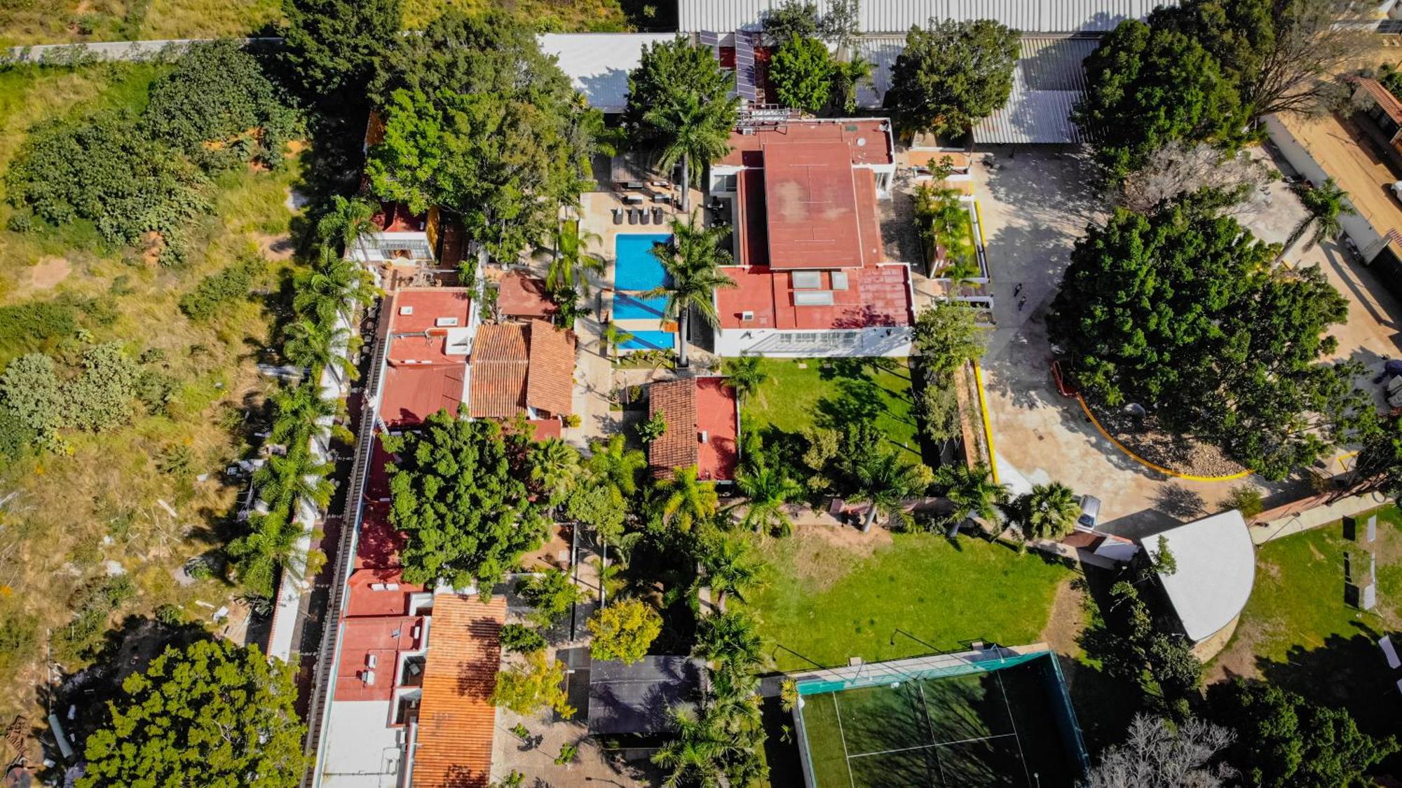 Hotel Casa Maria Tlalixtac de Cabrera ภายนอก รูปภาพ